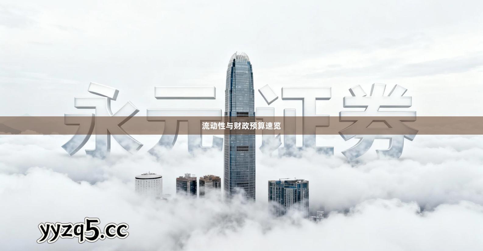 流动性与财政预算速览